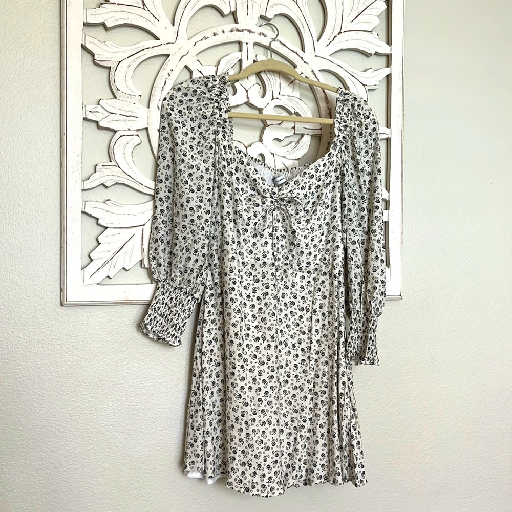 Faithful the brand puff sleeve mini dress